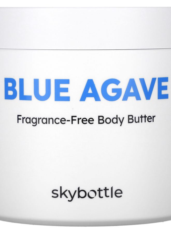 زبدة الجسم من الأغاف الأزرق خالية من العطور 290 مل