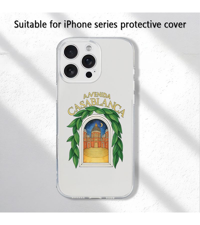 Transparent TPU Soft Shell Anti Fall Shockproof Mobile Phone Case For iPhone 17 - Image 1