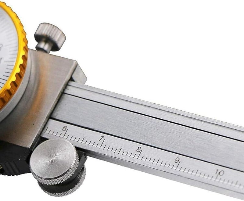 Stainless Steel Dial Caliper 0 150mm 0 02mm Shockproof Metric Measuring Tool - Image 4