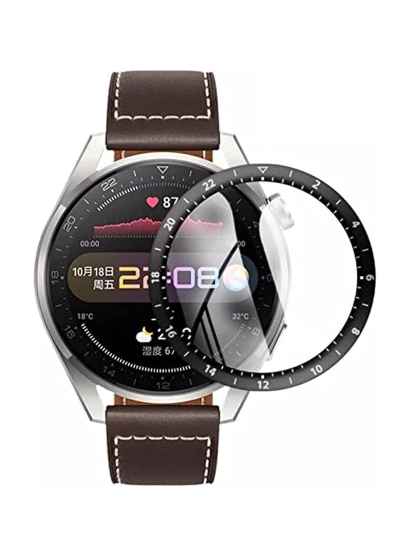 Anti-scratch 3D Curved Screen Protector for Huawei Watch GT3 46mm 2022 - Image 2