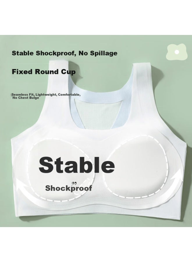 Free Style Girls' Underwear Student Junior High School Developmental Bra For Girls Large Kids Youth Sports Thin Vest