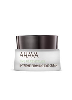 AHAVA AHAVA Extreme Firming Eye Cream - Firms, Hydrates, Smoothes & Reduce Wrinkles of Eye Area, Enriched with Extreme Complex, Exclusive Dead Sea Osmoter, Peptides, Hyaluronic Acid & Shea Butter, 0.5 Fl.Oz  - Image 1