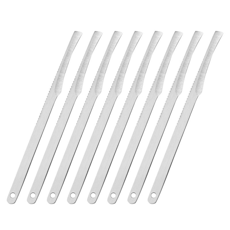 8 Pcs Stainless Steel Pedicure Set Professional Foot Scraper And Toenail Trimmer - Image 2