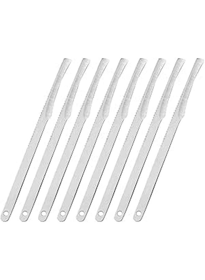 8 Pcs Stainless Steel Pedicure Set Professional Foot Scraper And Toenail Trimmer - Image 1
