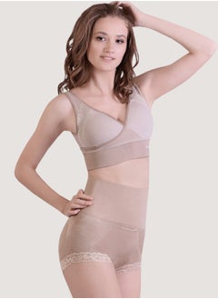 SANKOM Sankom Classic Shapewear Briefs for Women - High Waist Tummy Control Underwear with Posture Support | Seamless, Breathable & Comfortable Body Shaper for Everyday Wear | Supports Back Comfortably & Feels light in UAE’s Warm Weather.  - Image 1