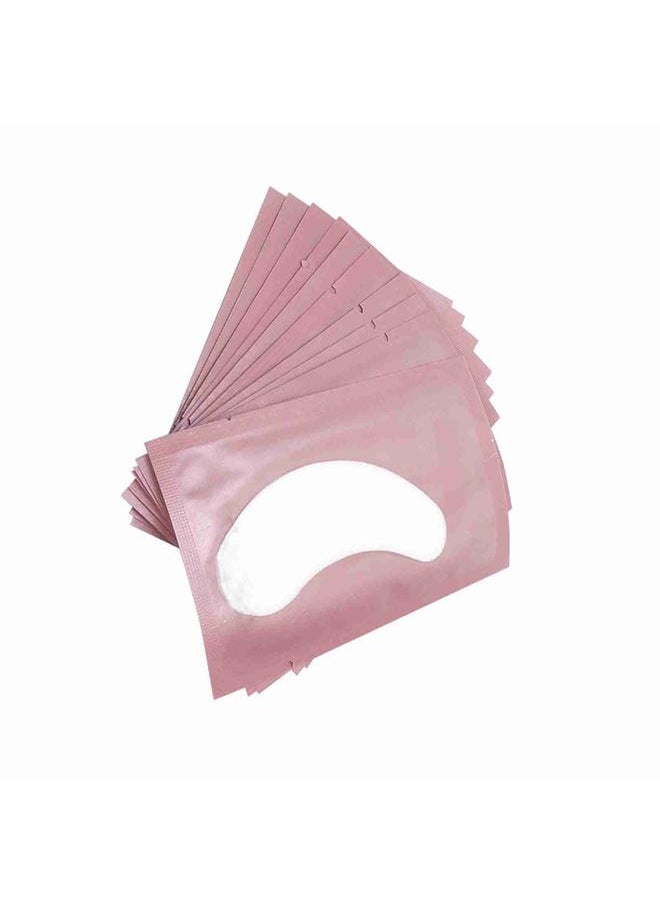 Thoraya - 50pcs Eyelash Grafting Isolation Pad Makeup Eyelash Extension Patch Sticker (Pink) - Image 1