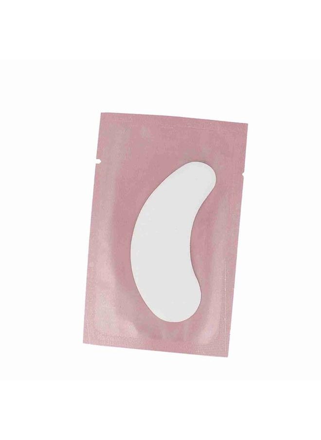 Thoraya - 50pcs Eyelash Grafting Isolation Pad Makeup Eyelash Extension Patch Sticker (Pink) - Image 1