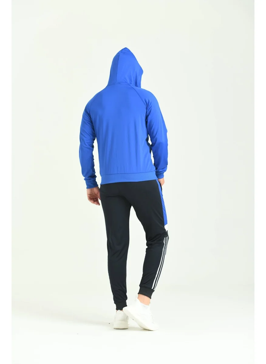 Cramp Spor Stripe Diving Fabric Men's Suit on the Arm