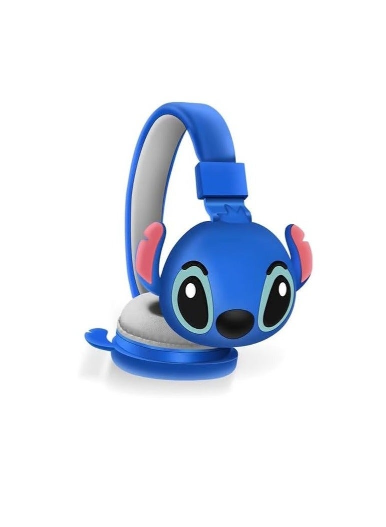 Wireless Bluetooth Headphones with Mic, Stitch, AH-806, HIFI Stereo Sound, Foldable Headphones, Cartoon Anime Stitch, Kids Gift - Image 2