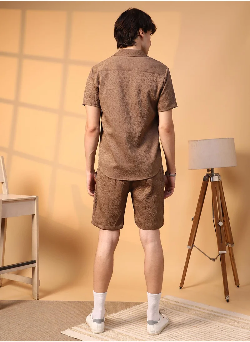 كامبوس سوترا Abstract-Textured Co-Ord Set