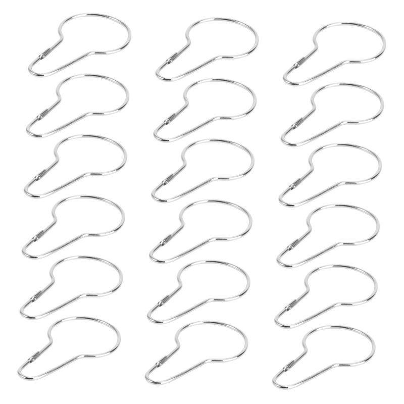 20Pcs Stainless Steel Bird Cage Food Hangers Parrot Feeder Hooks Easy Installation Pet Birds - Image 2