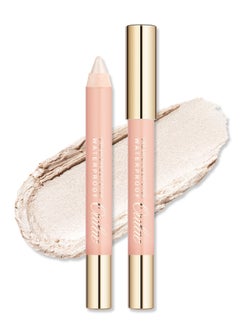 Waterproof Eyeshadow Stick - Shimmer Eye Shadow Pencil for Highlighter, Long Lasting, Blendable Glitter Eye Makeup, Vegan & Cruelty-Free 3.8g - Vanilla - 01
