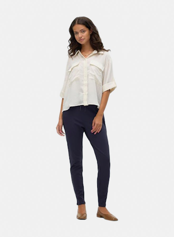VERO MODA VERO MODA Womens Fabiana 3/4 Shirt  - Image 1