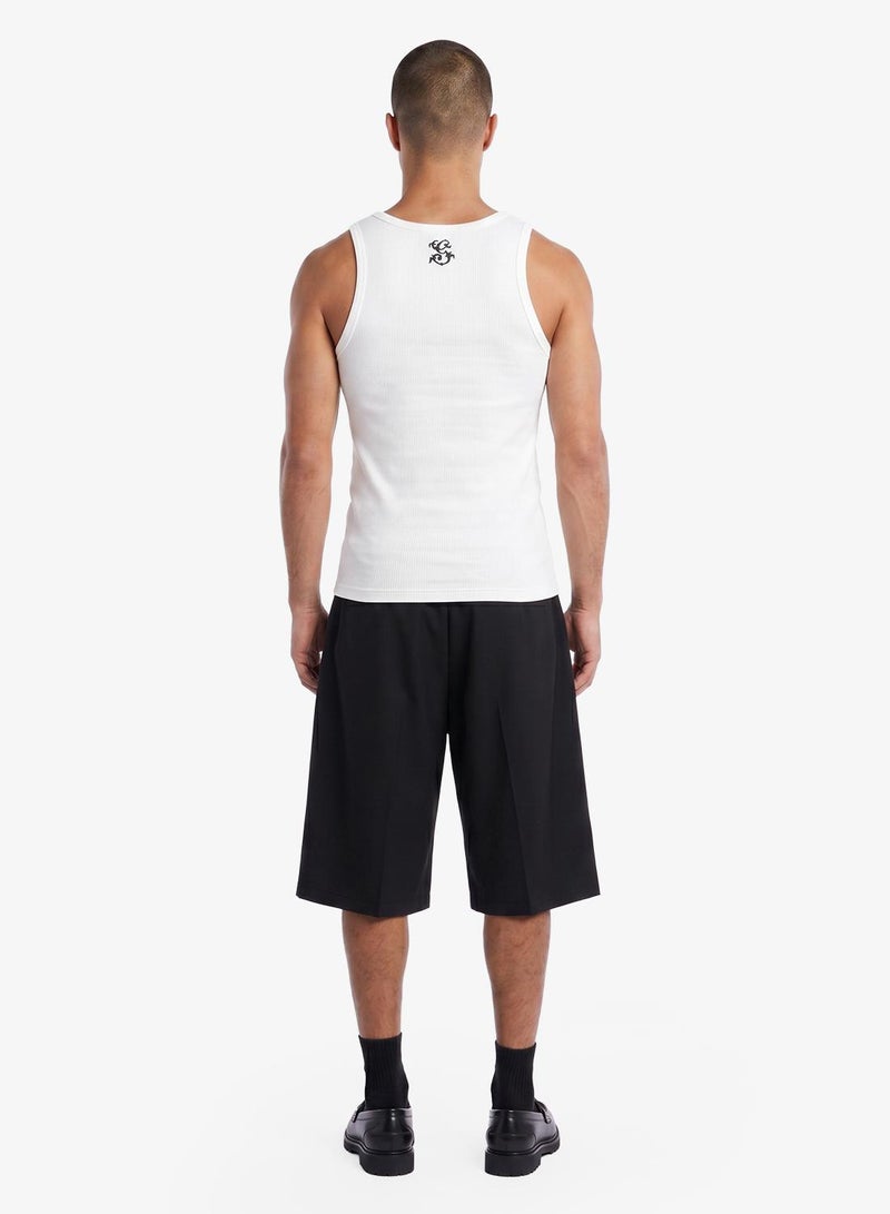 Grimey Chief Watcher Waffle Fitted Tank Top - Image 3
