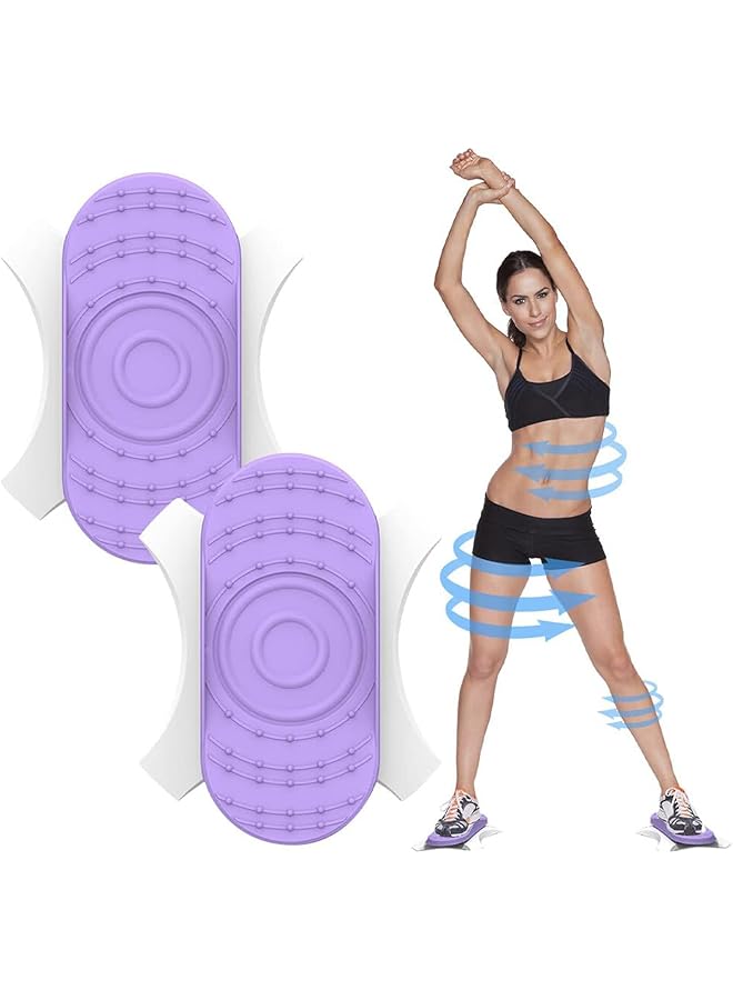 Excefore Waist Twisting Exercise Board Ab Board Exercise Twisting Waist Disc Full Body Toning Workout Noise Free For Aerobic Exercise Weight Loss 2Pcs In A Box - Image 5