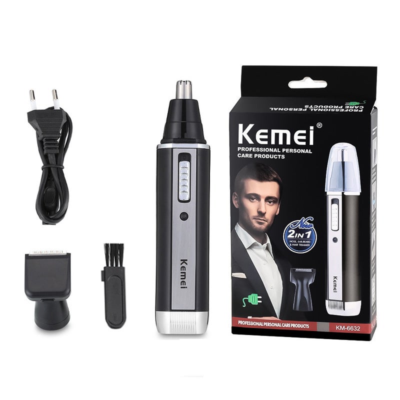 Generic Kemei KM-6630 4-in-1 Nose Trimmer Set KM-6632 (European regulations) 