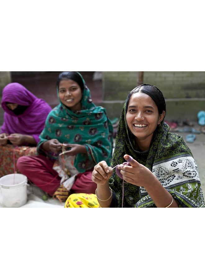 Pebble 200-005CR Fair Trade Handmade Crochet Cotton Red Toadstool Rattle 1 count - Image 5