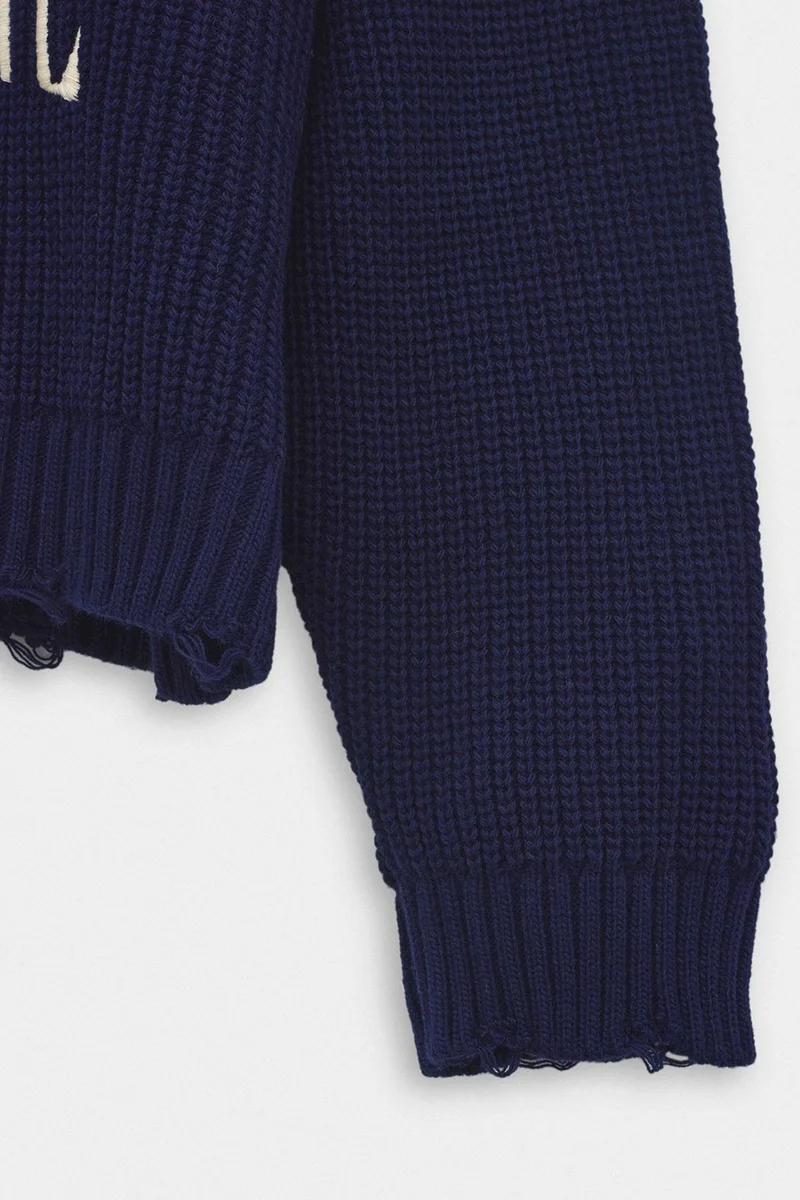 Giesto Navy Blue GIESTO Men's Cotton Sweater for Men | Best Price UAE