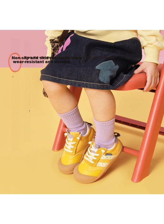 Topstar Kids Running Shoes  Spring New Girls Casual Training Shoes Boys Retro Outdoor Sneakers Brown Size 29 - Image 2