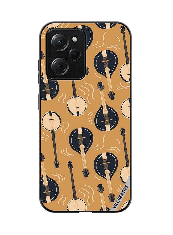 VR CREATIVE Protective Case Cover For Xioami Pcoo X5 Pro Mandolin Or Domra International Music Copy Design Multicolour - Image 1