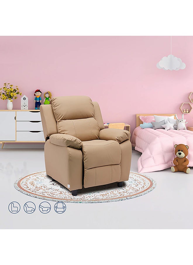 BACK COMFORT Tiny Kids Recliner Chair – Comfortable Fixed Design, 1-Year Warranty – Pink Color  - Image 1