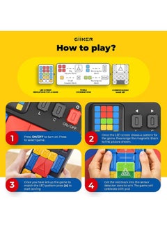 Giiker GiiKER Super Slide Brain Games, 500+Level IQ Puzzles, Handheld games Educational Toys, Perfect For Relaxing Stress Relief, Leisure Travel Fun Toys, A Gift For Kids At All Ages.  - Image 4