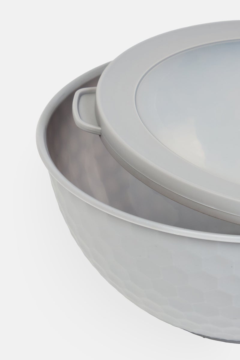 Social Chef 12Pcs Prep And Store Mixing Bowl, Grey - Image 5