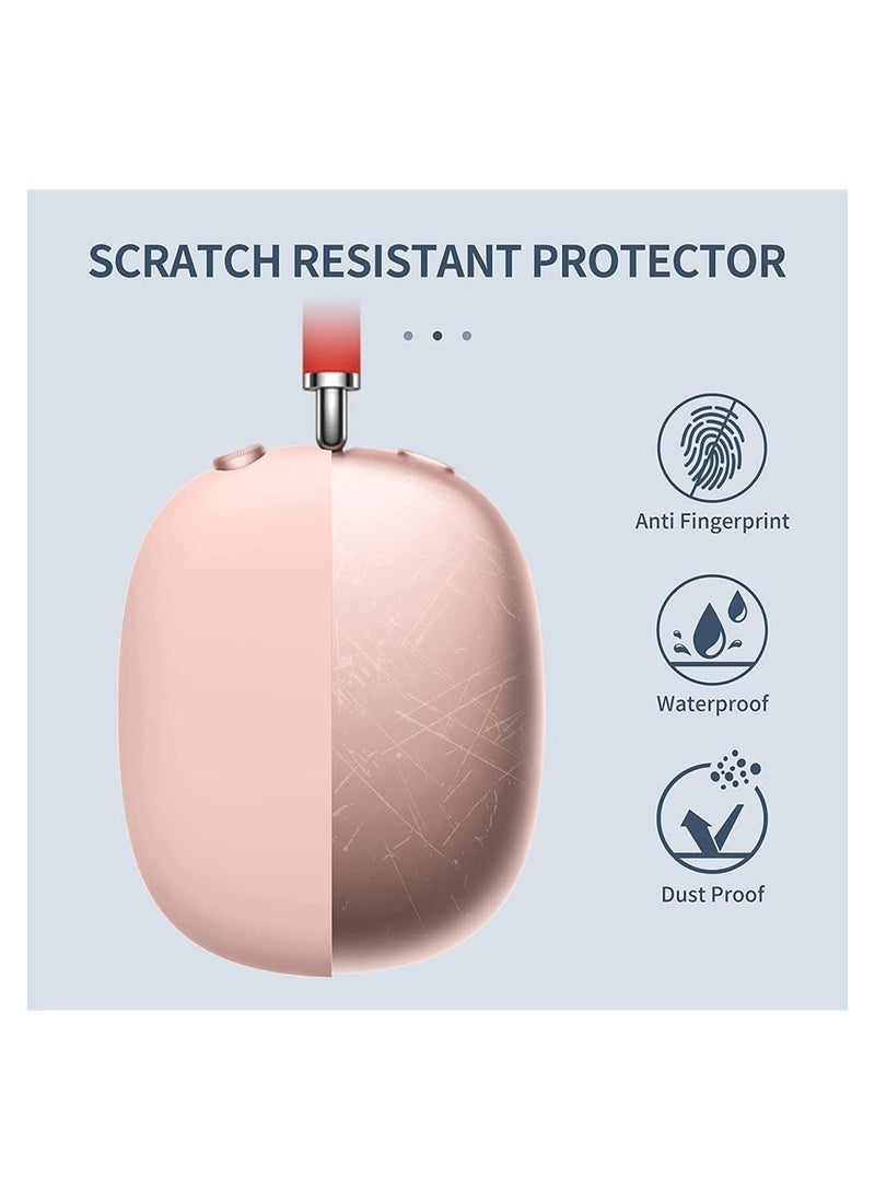 SYOSI - Silicone Case Cover for AirPods Max Headphones Anti Scratch Ear Cups Cover Skin Headset Protective Accessories - Image 1