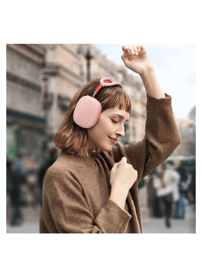 SYOSI - Silicone Case Cover for AirPods Max Headphones Anti Scratch Ear Cups Cover Skin Headset Protective Accessories - Image 1