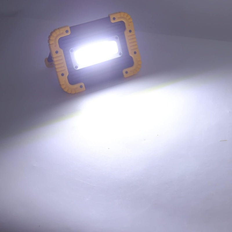 Portable COB Work Light with USB Charging, Waterproof Emergency Light - High Brightness, Durable Design, Ideal for Outdoor Repair and Camping - Image 3