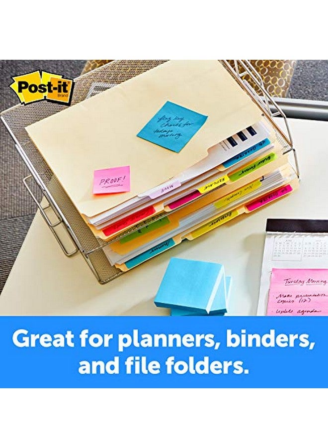 Post-it Tabs 2 In Solid White 25 Tabs/Onthego Dispenser 2 Dispensers/Pack (686F50Wh) - Image 3