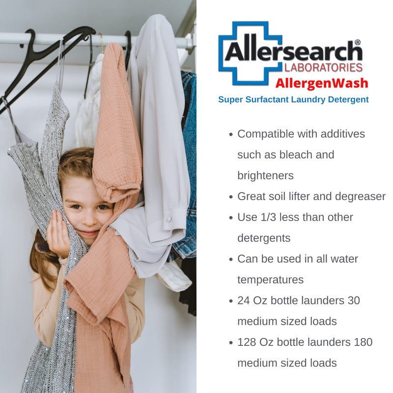 Allersearch AllergenWash 24 Oz Laundry Detergent - Image 5