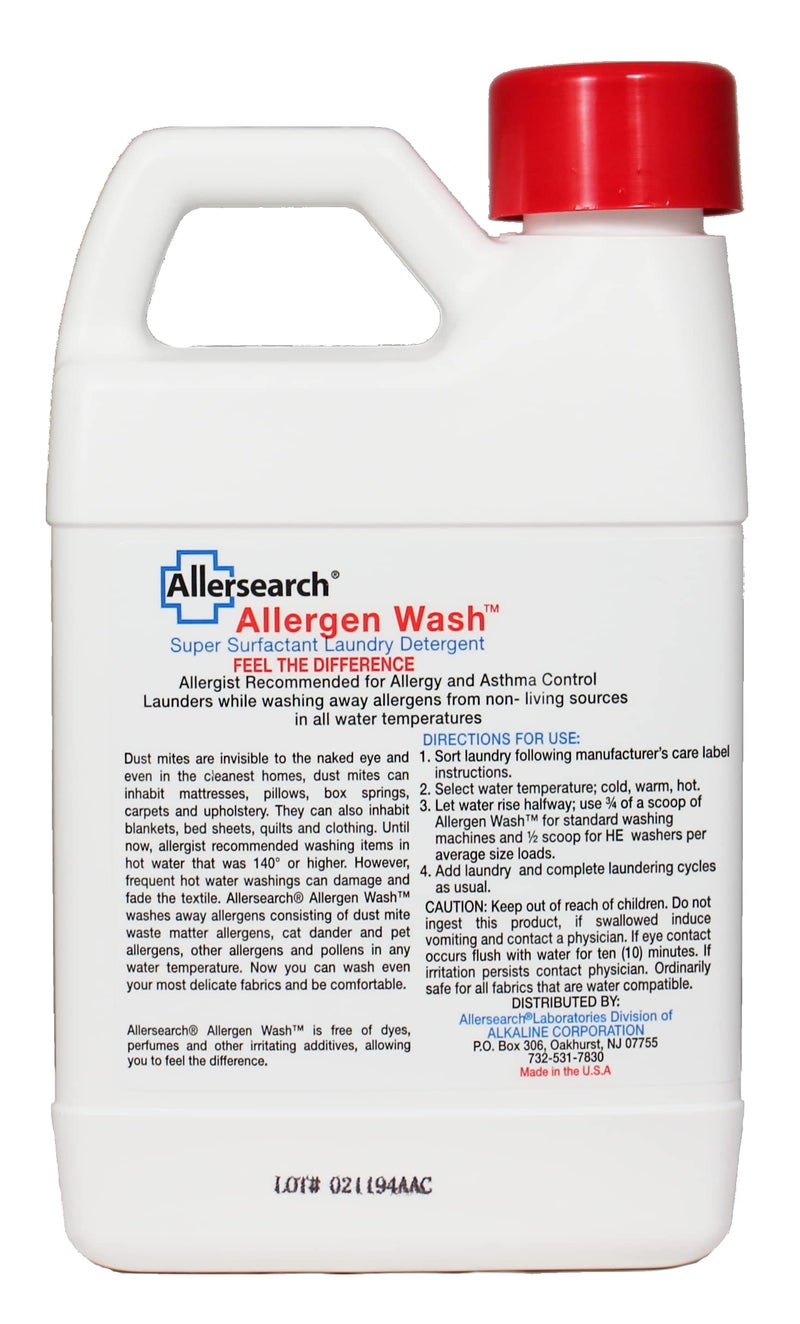 Allersearch AllergenWash 24 Oz Laundry Detergent - Image 2