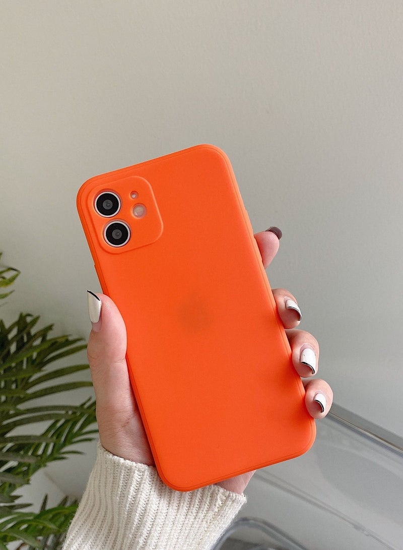 Loquat Suitable For iPhone  Type Solid Color Mobile Phone  Case