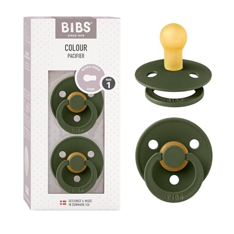 Generic BIBS Colour Soother 2-Pack BPA Free Dummy Pacifier Round ...