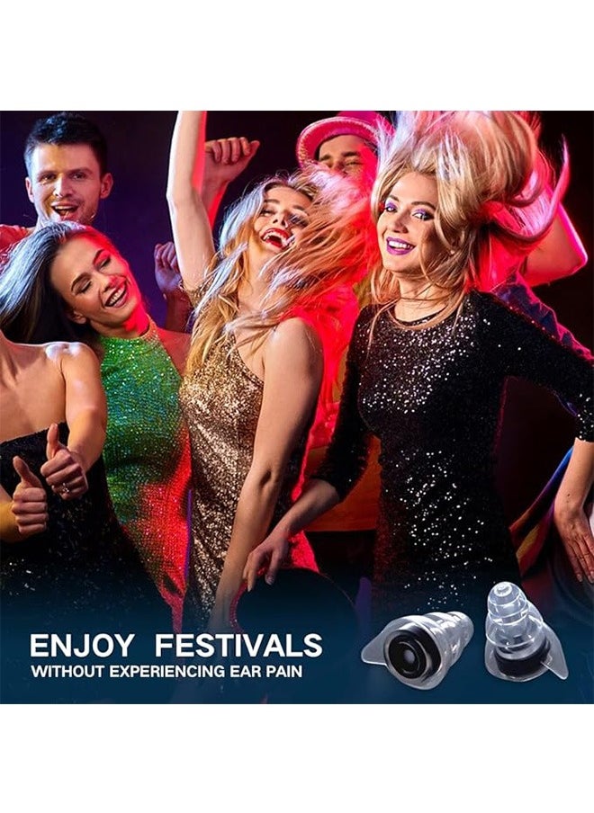 Garlo High Fidelity Concert Earplugs, Reusable Musicians Ear Plugs, 24dB Advanced Filter Technology Ear Protection for Music Festivals, DJs, Musicians  - Image 3