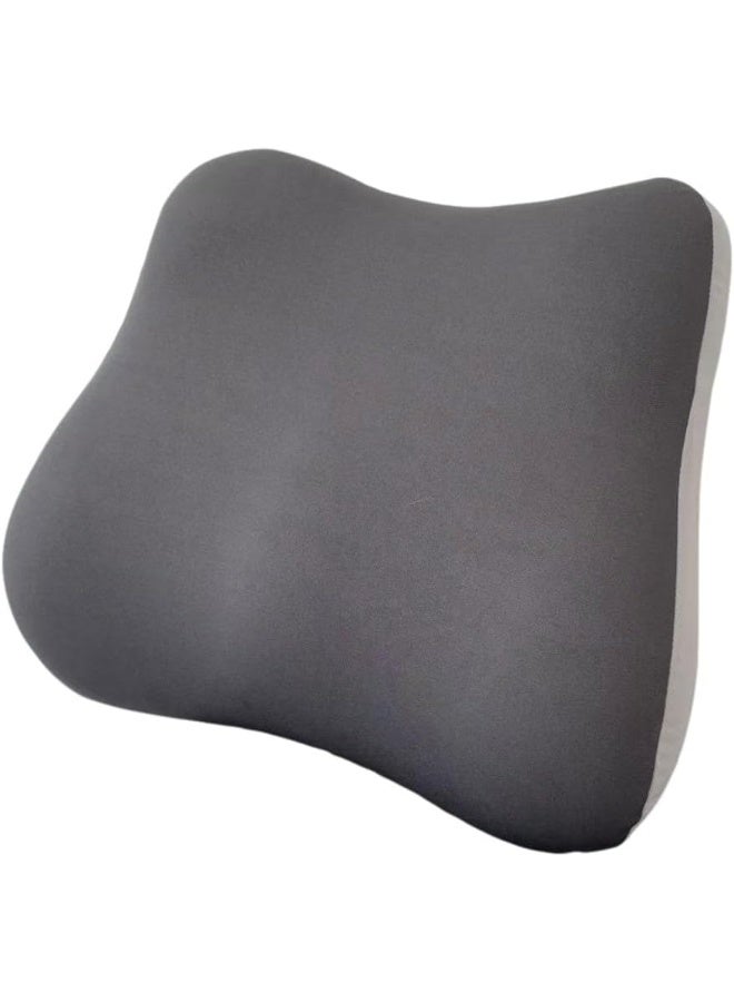 SKY-TOUCH Ergonomic Lumbar Support Pillow, Memory Foam Backrest for Car or Office Chair - Fits Most Seats, Travel, Driving, Lumbar Support Pillow, Back Pain Relief, Improve Posture - Image 1