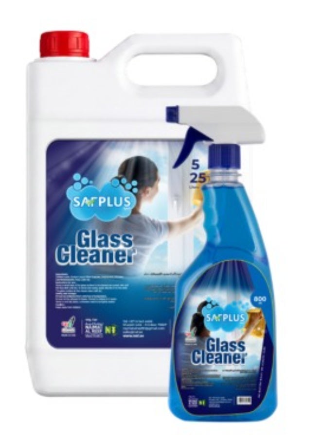SAF Window & Glass Cleaner 750ml – Streak-Free Shine, Crystal Clear Glass Cleaning Solution
