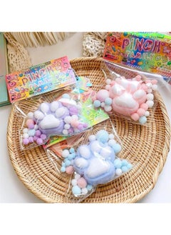 Generic ROSSOM Stress Relief Cat Claw Toys,Squishy Cute Compressed Animal Toys,Toys Sensory Stress Relieve,for Birthday Party (3 Pcs) 