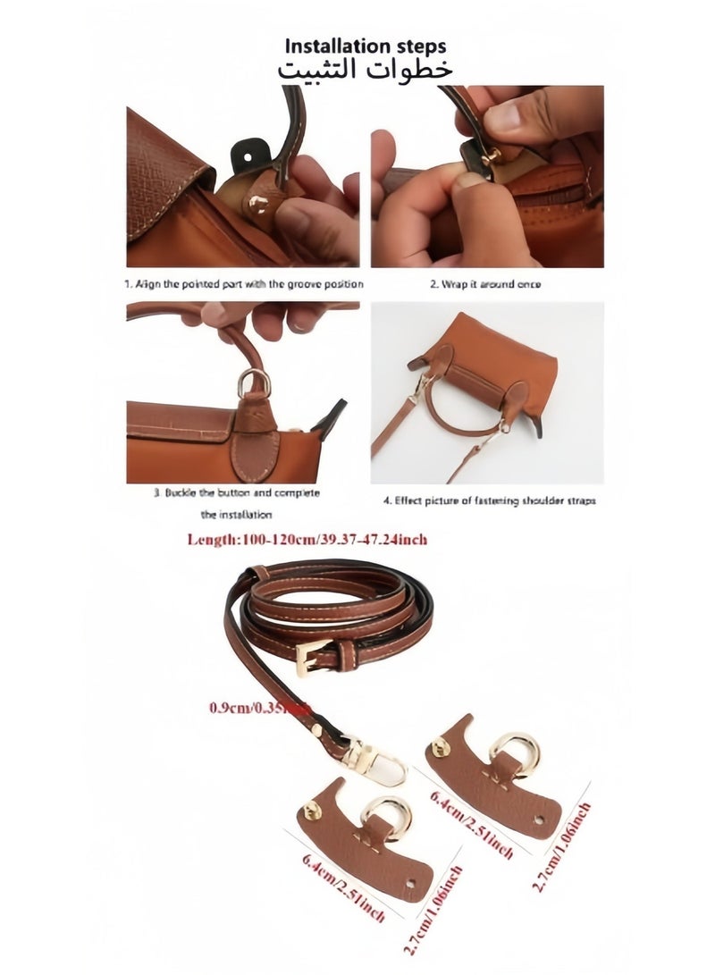 Longchamp Le Pliage mini Shoulder Straps women's Classic Fashion Versatile Mini Makeup Bag, Handbag, Shoulder Bag,shoulder strap - Image 5