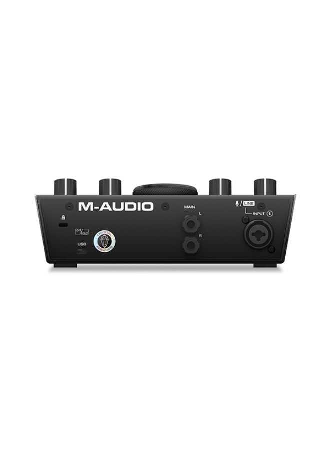 M-Audio AIR 192|4 USB-C Recording Sound Card 24Bit 192kHz Crystal Preamp 48V Phantom Power Zero Latency Monitoring For Vocal Guitar Podcast Solo Music Production - Image 3