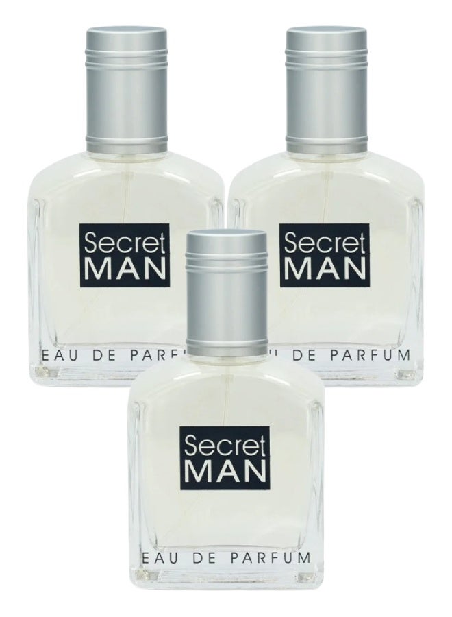 الرحاب 3 قطع عطر سيكرت مان 100مل - Image 1