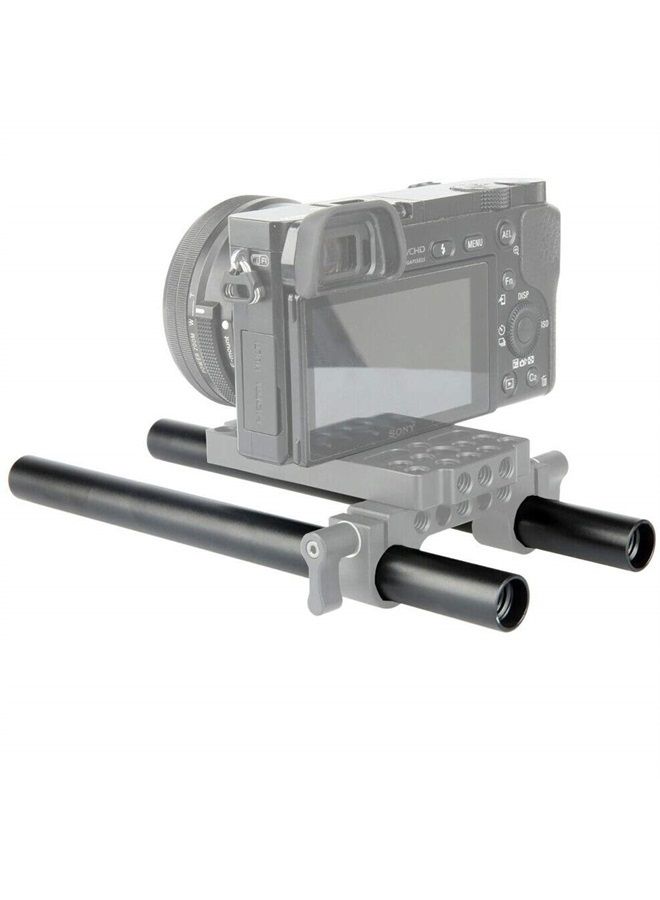 NICEYRIG عصا ألمنيوم سبيكة 15 مم بطول 6 إنش، مناسبة لصندوق مات 15 مم، دعم عصا DSLR، عبوة من 2 - R071 - Image 3