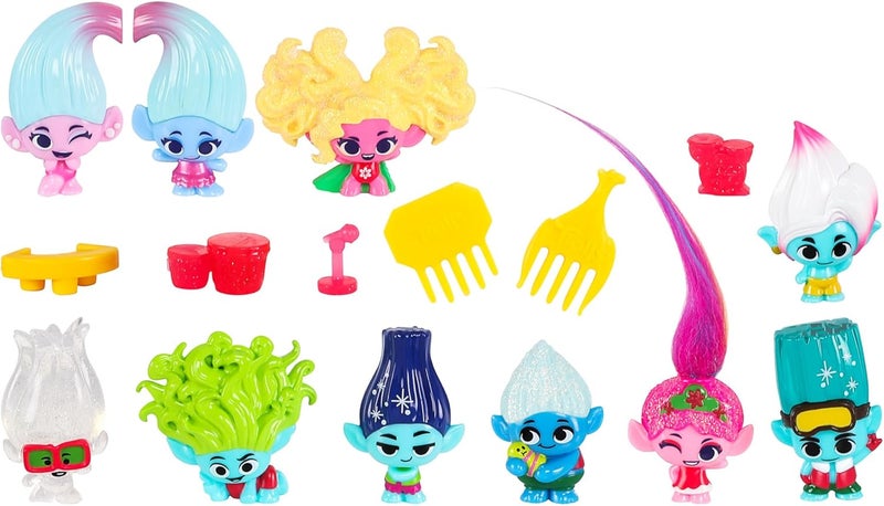 Trolls DreamWorks Trolls Band Together Mineez 24 pc Holiday Advent Calendar - Image 2