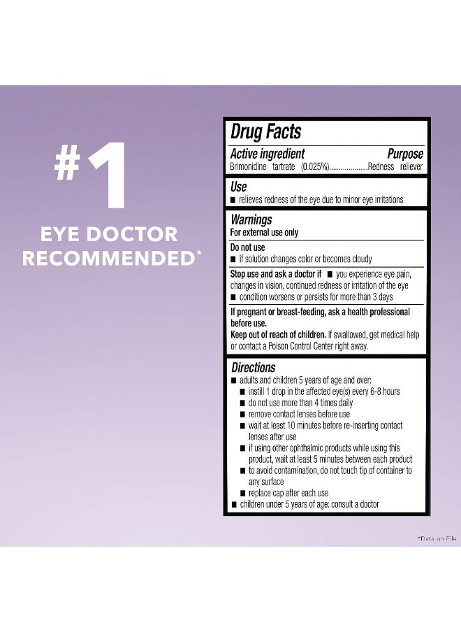 LUMIFY - LUMIFY Redness Reliever Eye Drops- 0.25oz (7.5ml) - Image 1