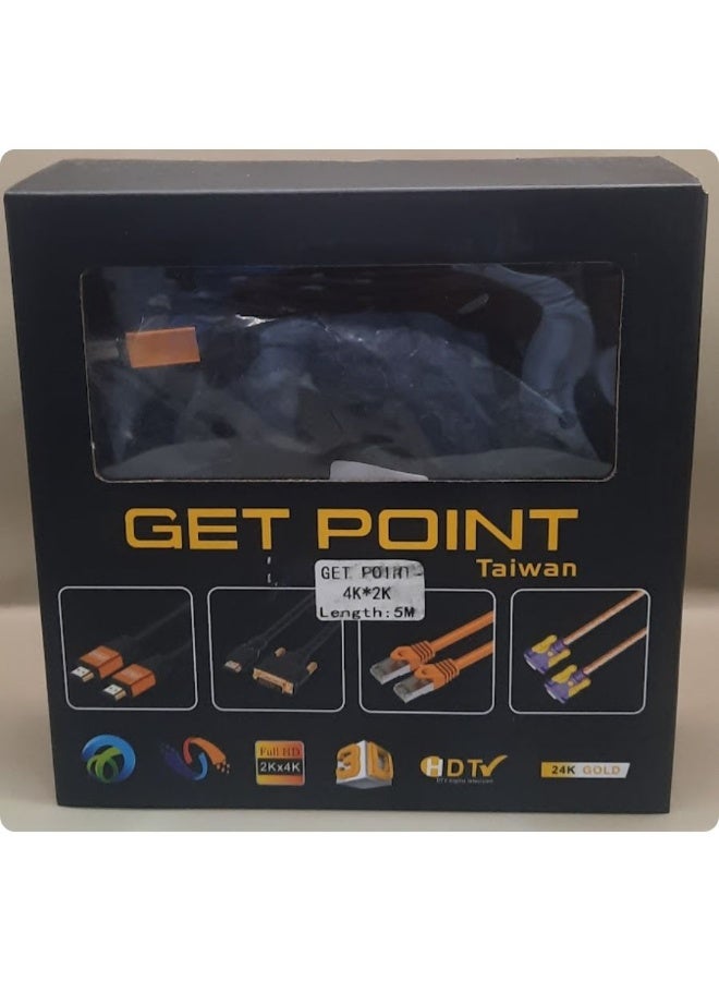 جيت بوينت كابل HDMI بدقة 4K (طول 5 أمتار) - Image 2