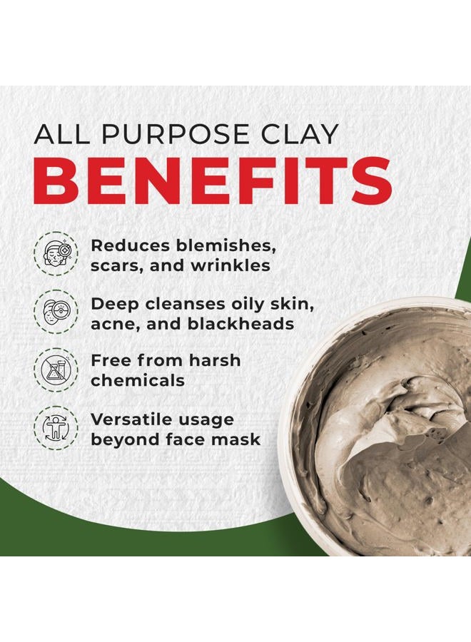 MAYAN MAGIC MUD Powerful Deep Pore Cleansing Sodium Bentonite Clay for Unisex - 32 oz Cleanser - Image 3