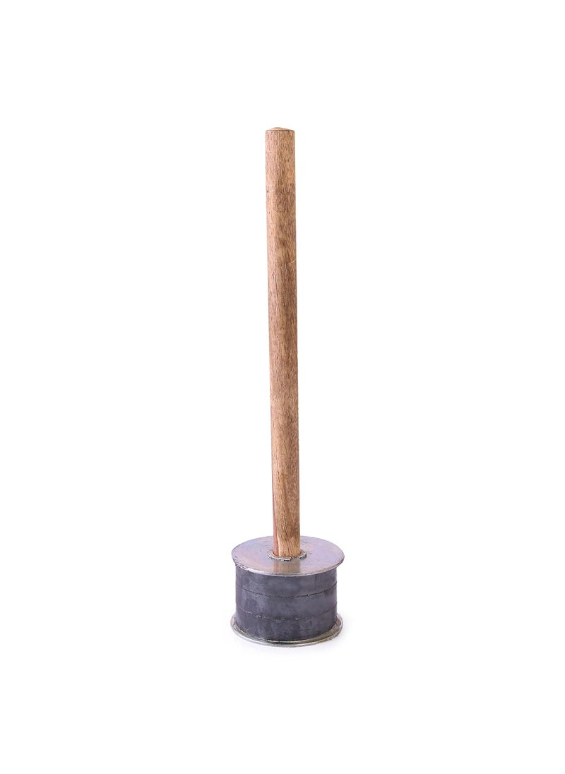LOVELY LOVELY 225 Inch Magnet with Wooden Handle for Iron Scrap Pack of 1 Pc  - Image 1