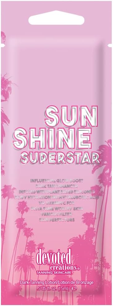 Devoted Creations Sunshine Superstar Dark Tan Enhancer 15ml
