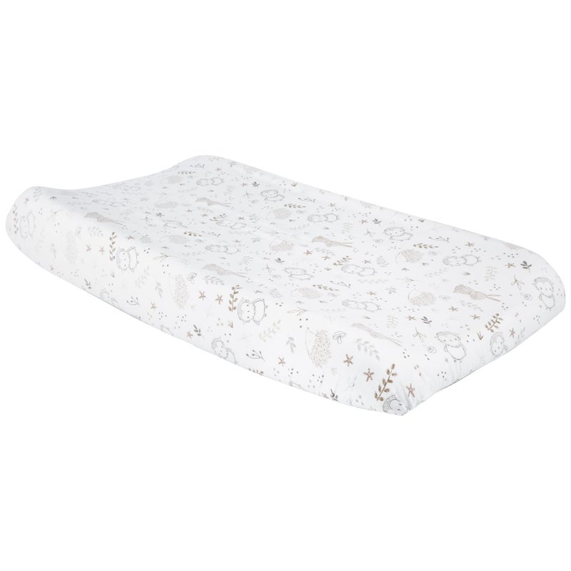 Woodland Friends Deluxe Flannel Changing Pad Cover